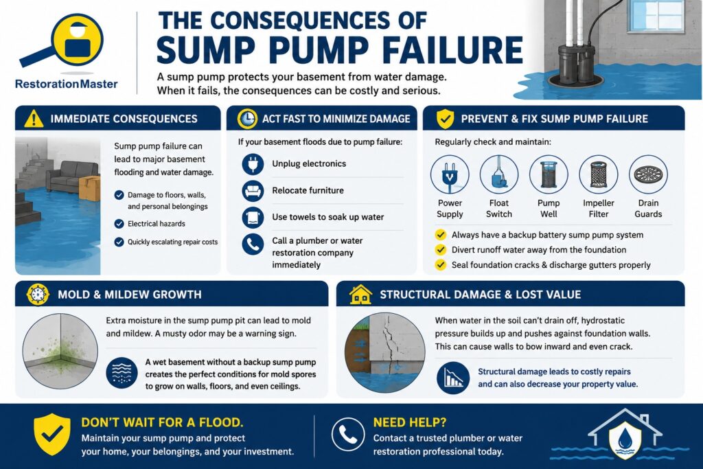 Consequences of Sump Pump Failure Consequences of Sump Pump Failure