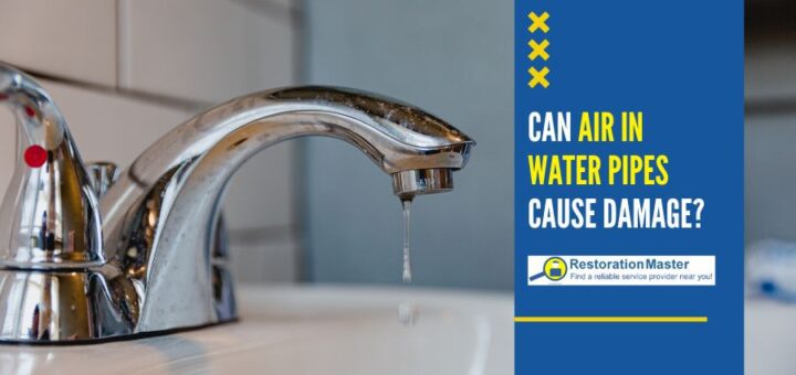 air in water pipes cause damage