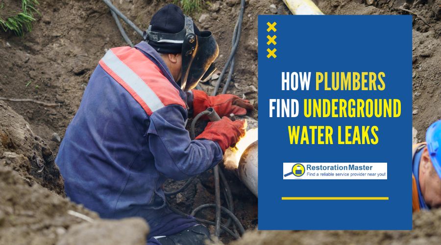 How Plumbers Detect Water Leaks From Underground