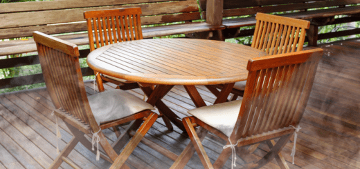 smoke smell on wood furniture