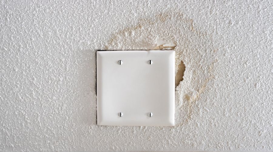 popcorn ceiling water damage popcorn ceiling water damage