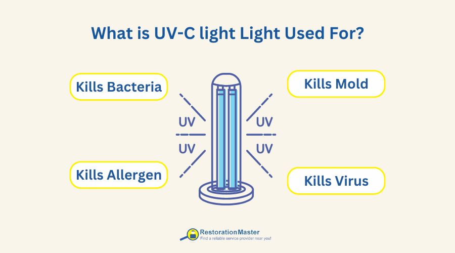 UV-C Light kills mold UV-C Light kills mold