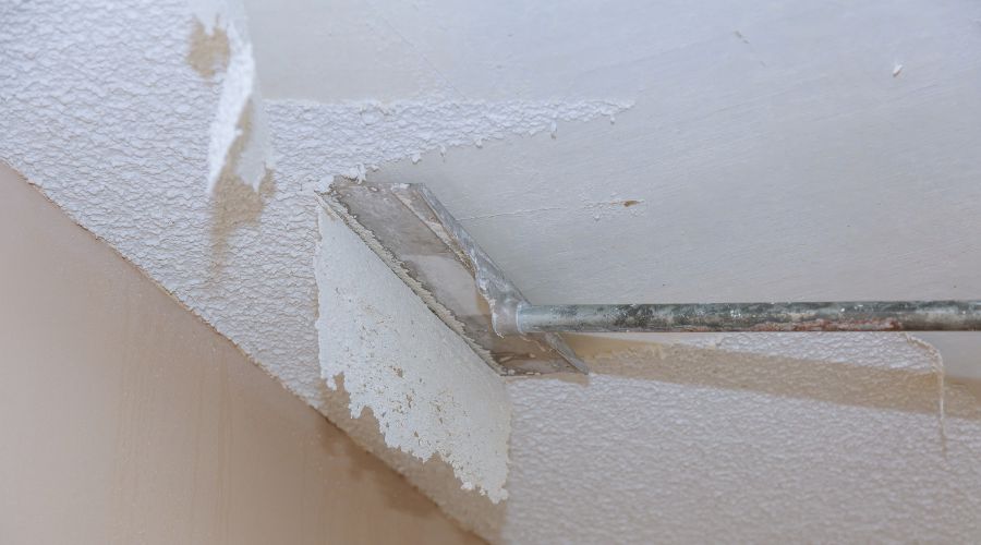 how to scrape plaster ceiling how to scrape plaster ceiling
