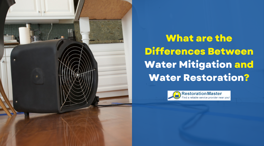 The Differences Between Water Damage and Water Mitigation The Differences Between Water Damage and Water Mitigation