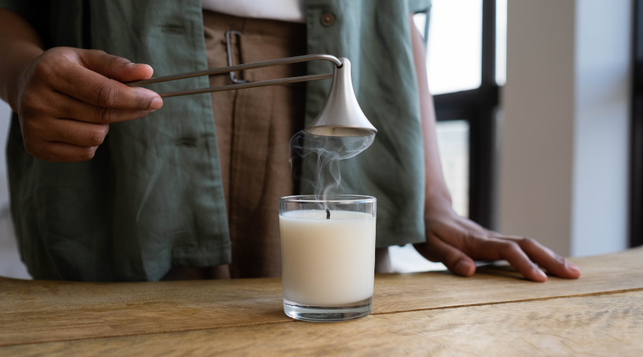 Use a Candle Snuffer to Prevent Soot on Walls - RestorationMaster Use a Candle Snuffer to Prevent Soot on Walls - RestorationMaster