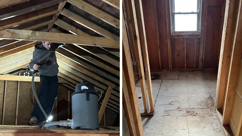 fire & soot damage cleanup job in Tiverton, Rhode Island