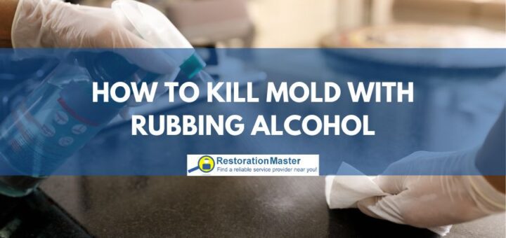 how to kill mold with rubbing alcohol