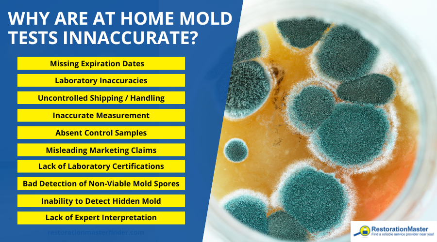 At Home Mold Testing Kits Inaccuracies - RestorationMaster