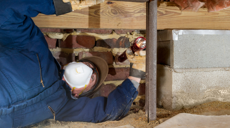 Crawl Space Mold Inspection - RestorationMaster