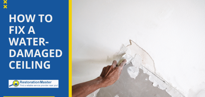 Fix a Water Damaged Ceiling