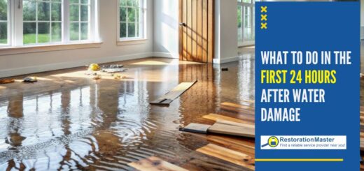 what to do in the first 24 hours of water damage