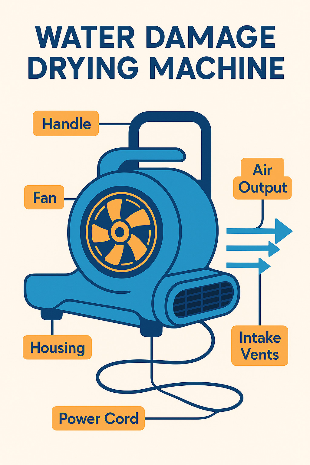 anatomy of water damage machine