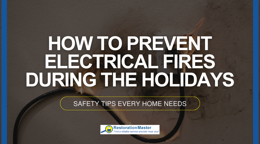 How to Prevent Electrical Fires During the Holidays - RestorationMaster