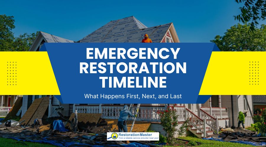 Emergency Restoration Timeline Steps - RestorationMaster