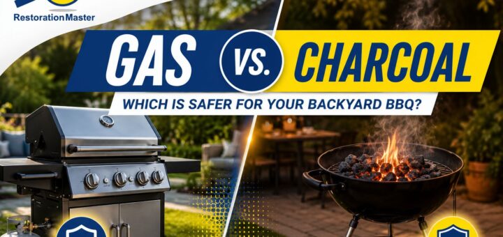Gas vs charcoal which is safer