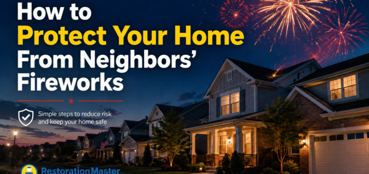 How to Protect Your Home From Neighbors' Fireworks
